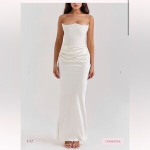 House of CB - PERSEPHONE Ivory Dress